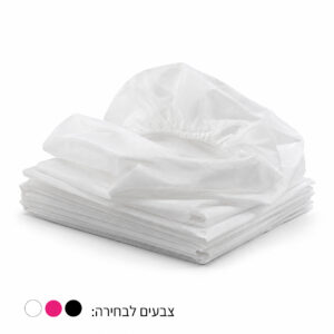 סדין אלבד עם גומי למיטה - 100 יחידות בקרטון