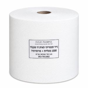 נייר תעשייתי תאיית דו שכבתי - רוחב 29 ס״מ